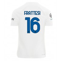 Inter Milan Davide Frattesi #16 Replica Away Shirt 2023-24 Short Sleeve